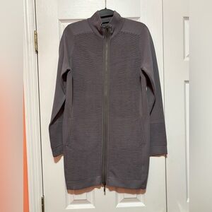 FORTE CASHMERE NWOT SWEATER ON ZIPPER 100% COTTON SIZE S